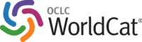 Five-color WorldCat emblem, with WorldCat in black letters and OCLC in smaller grey letters