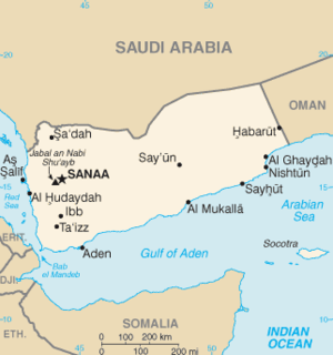 Map of Yemen